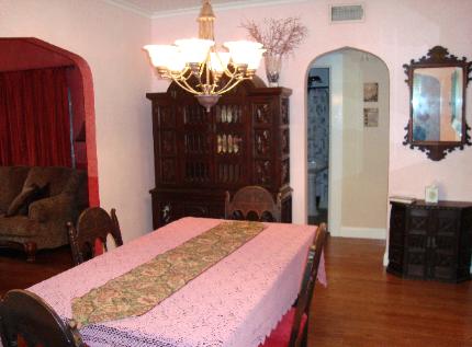 Dining Room, facing North (toward Living Room).